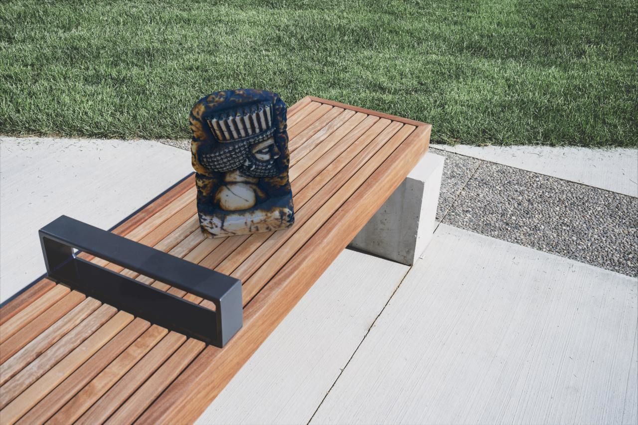 King Darius stone relief 3D model_8