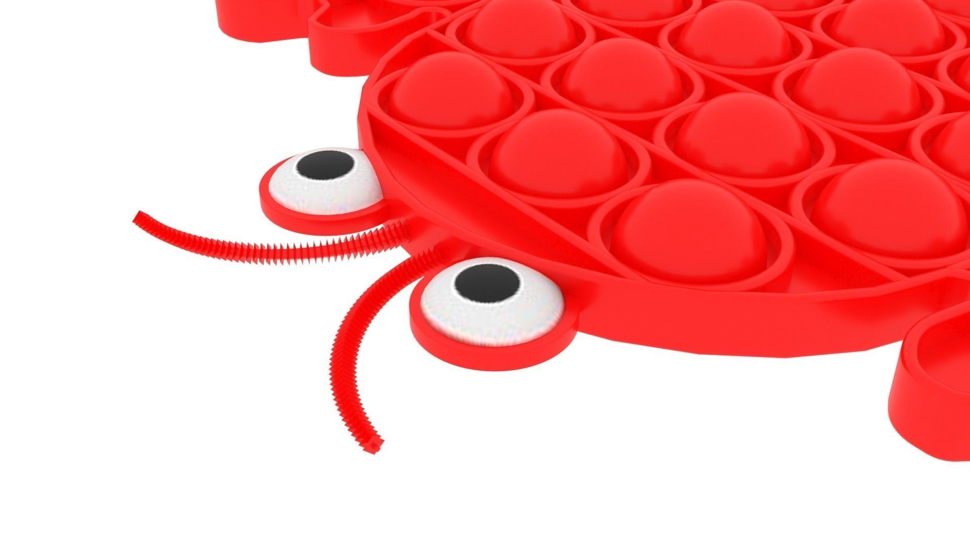 Lobster And Crab Pop It Fidget Toys Set 3D model_11