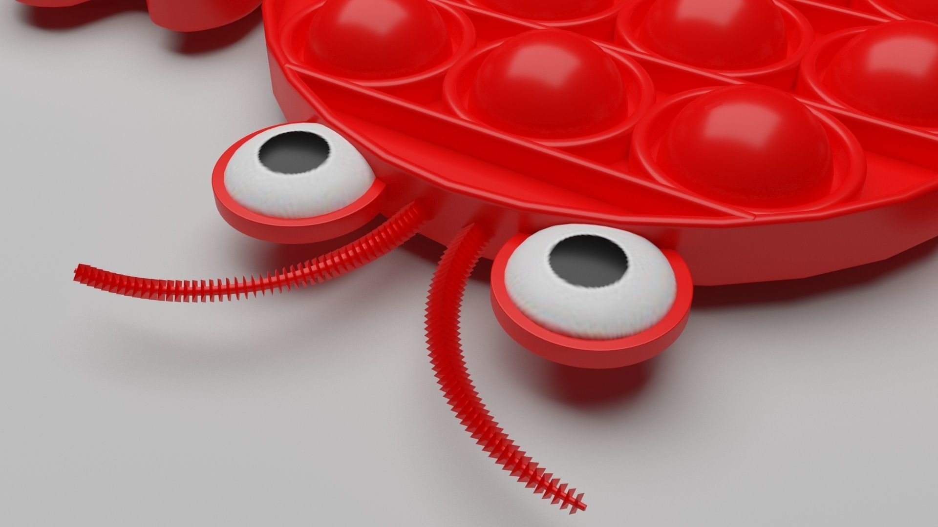 Lobster And Crab Pop It Fidget Toys Set 3D model_32