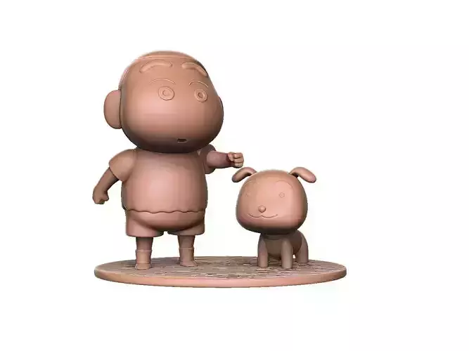 Shin-chan STL for 3d print 3D print model