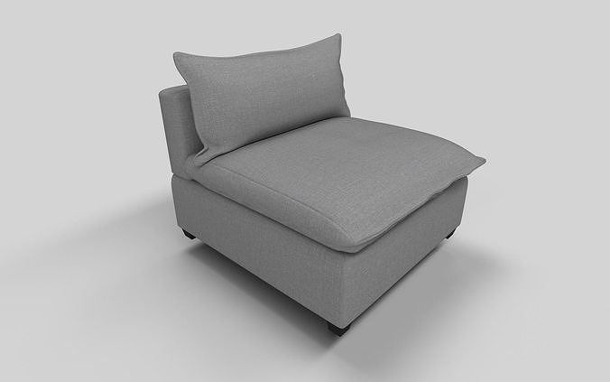 Cushion Sofa  Low-poly 3D model