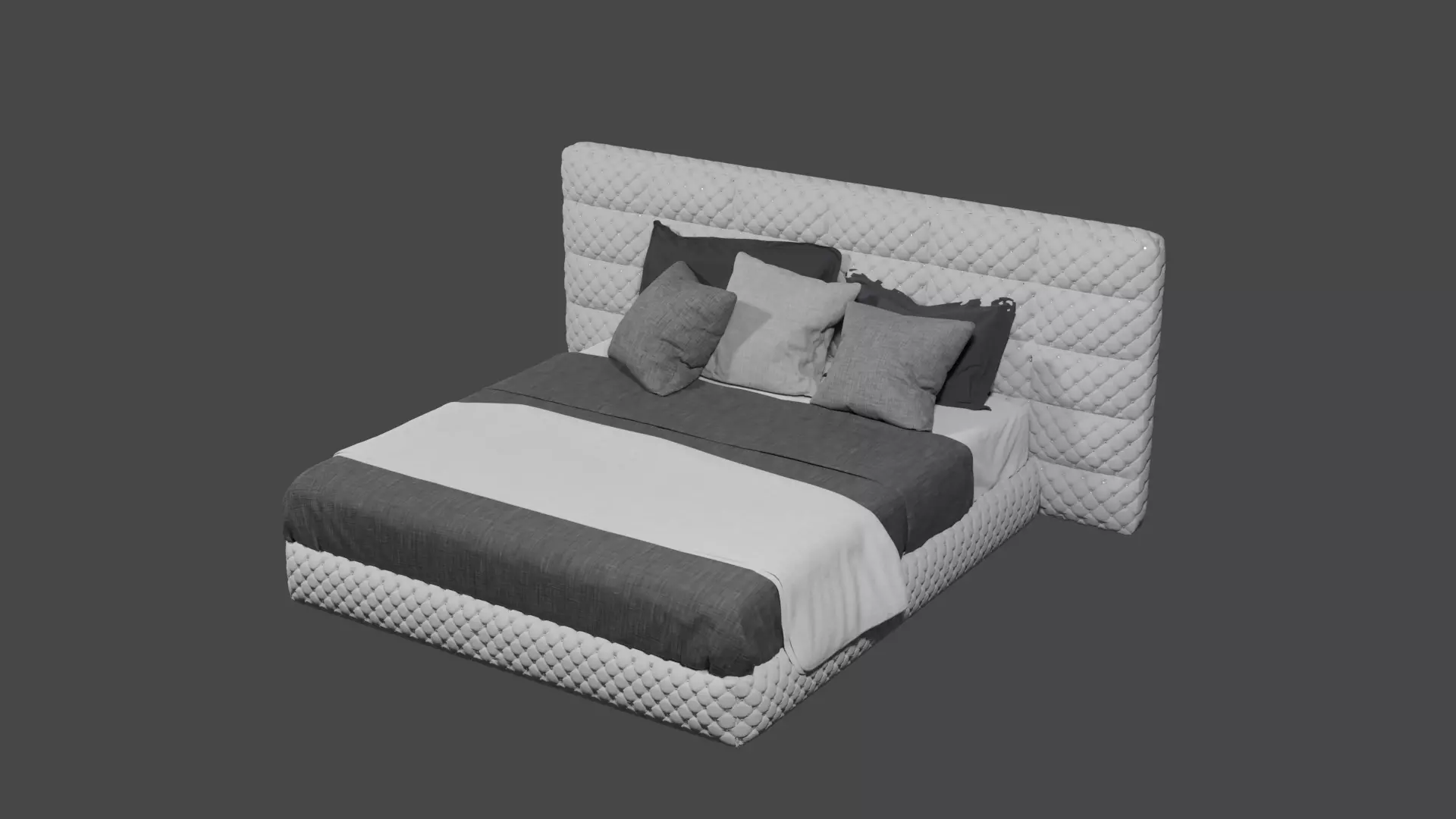 Modern sofa  3D model_0