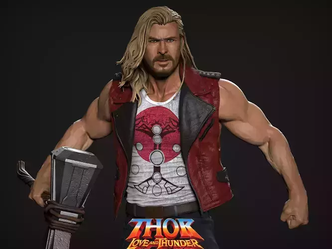 Thor LOve and Thunder  3D print model
