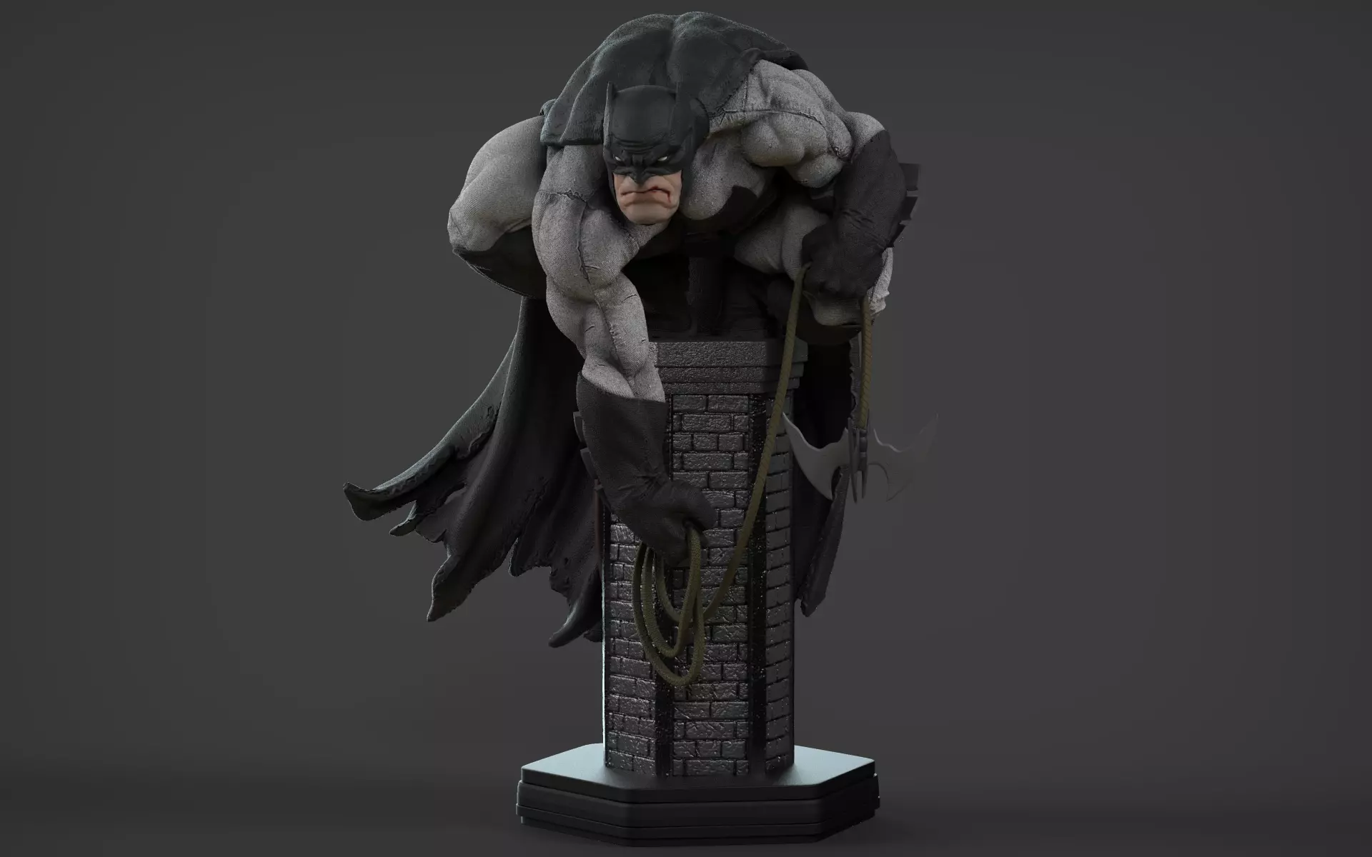 batman dark knight returns 3D print model_0