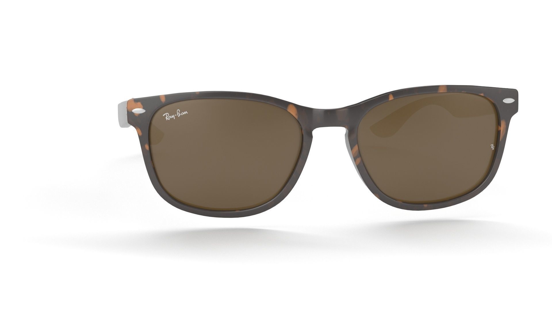 Ray Ban Non-Polarized Striped Gradient Brown RB2184 Sunglass 3D model_15