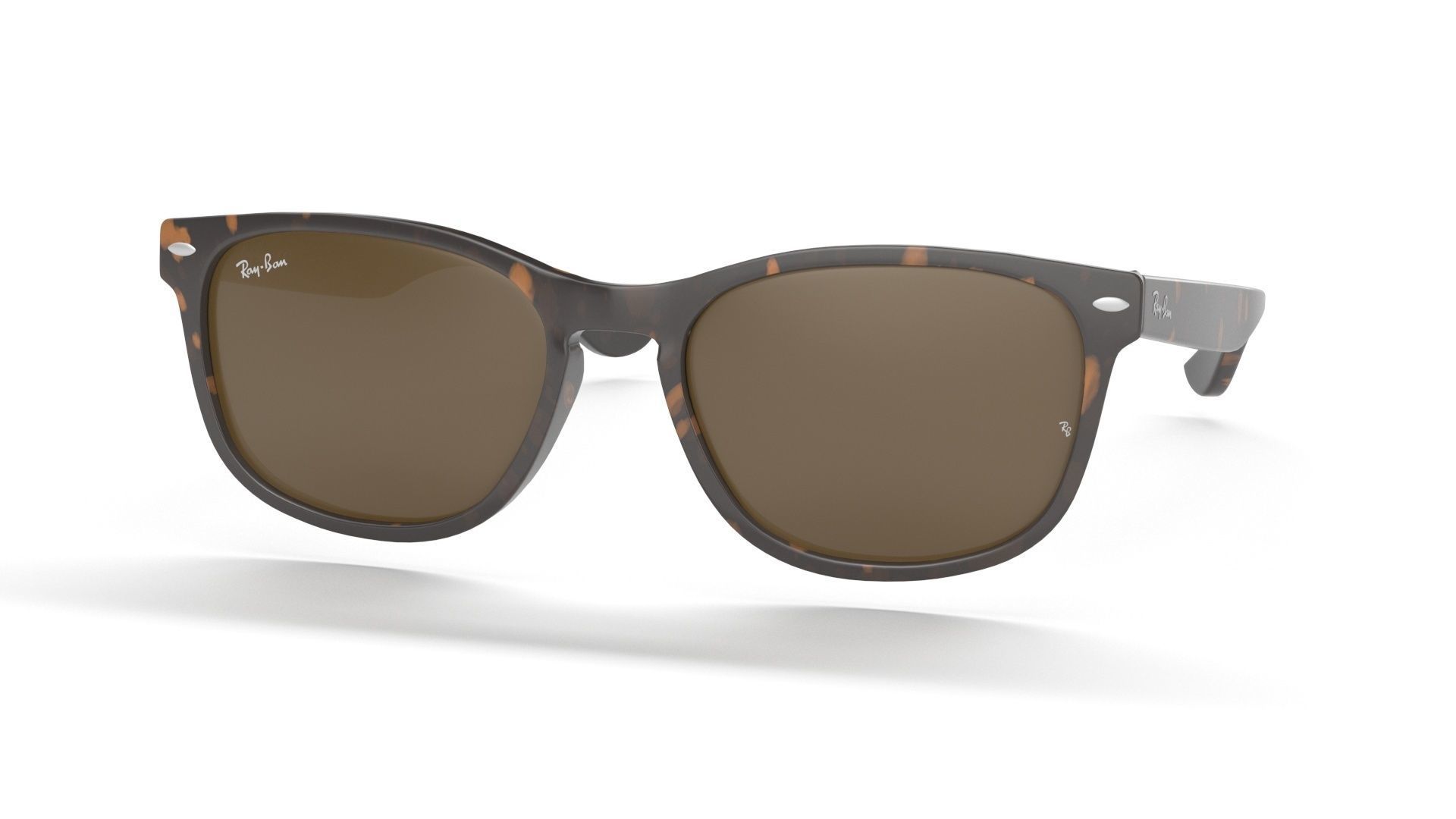 Ray Ban Non-Polarized Striped Gradient Brown RB2184 Sunglass 3D model_12