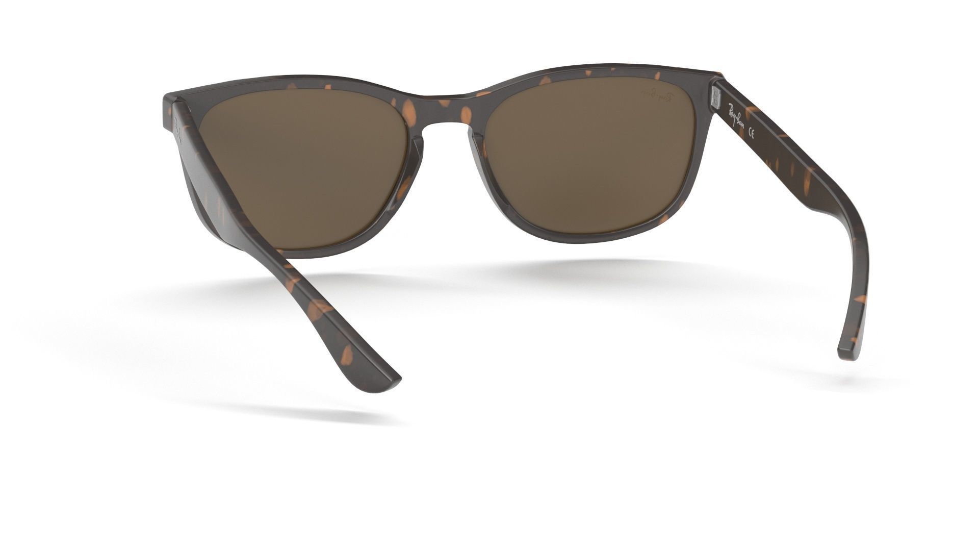 Ray Ban Non-Polarized Striped Gradient Brown RB2184 Sunglass 3D model_22