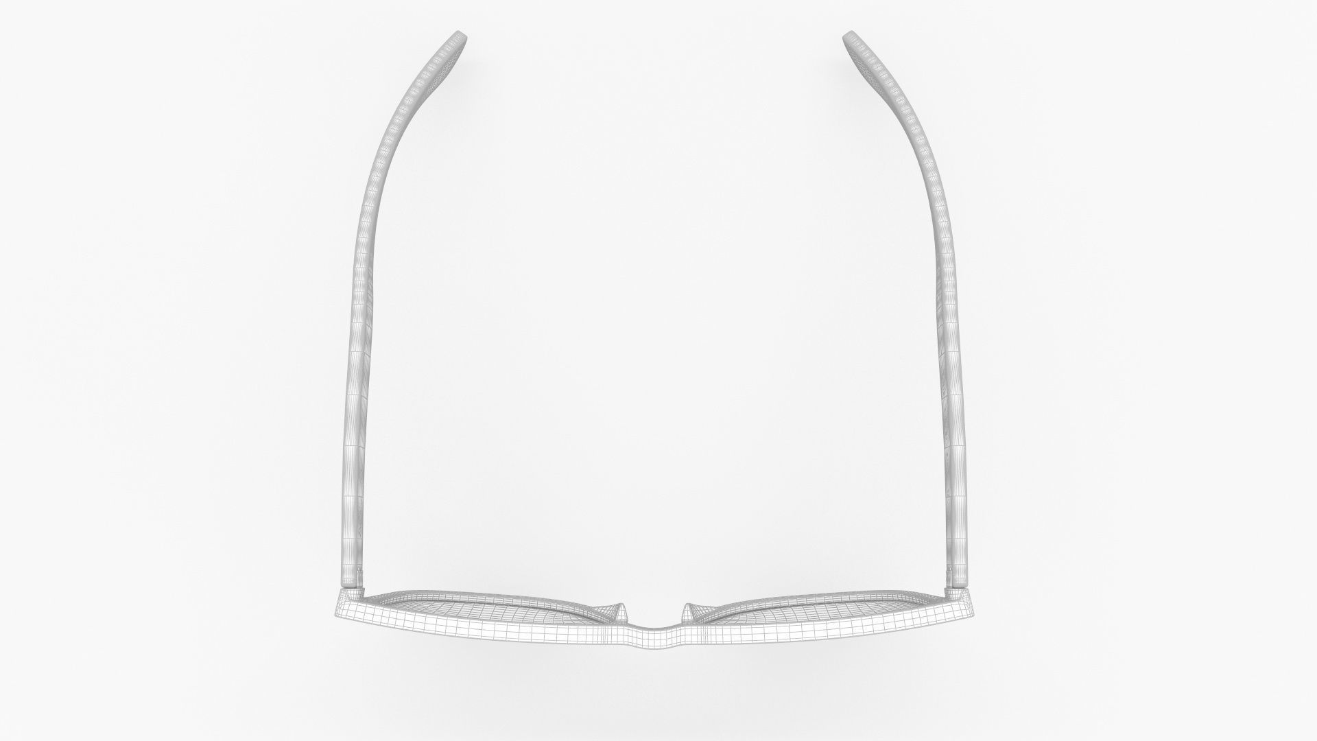 Ray Ban Non-Polarized Striped Gradient Brown RB2184 Sunglass 3D model_11