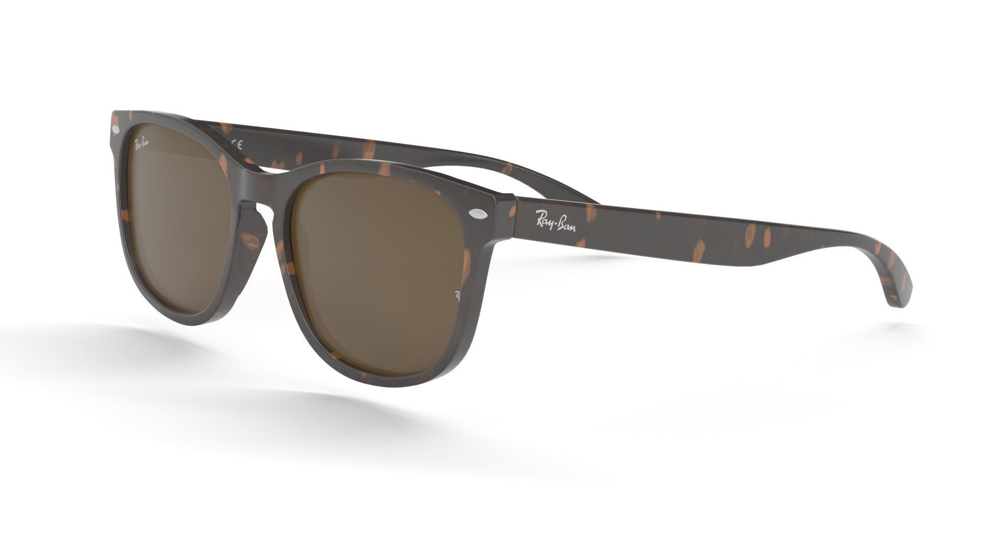 Ray Ban Non-Polarized Striped Gradient Brown RB2184 Sunglass 3D model_27