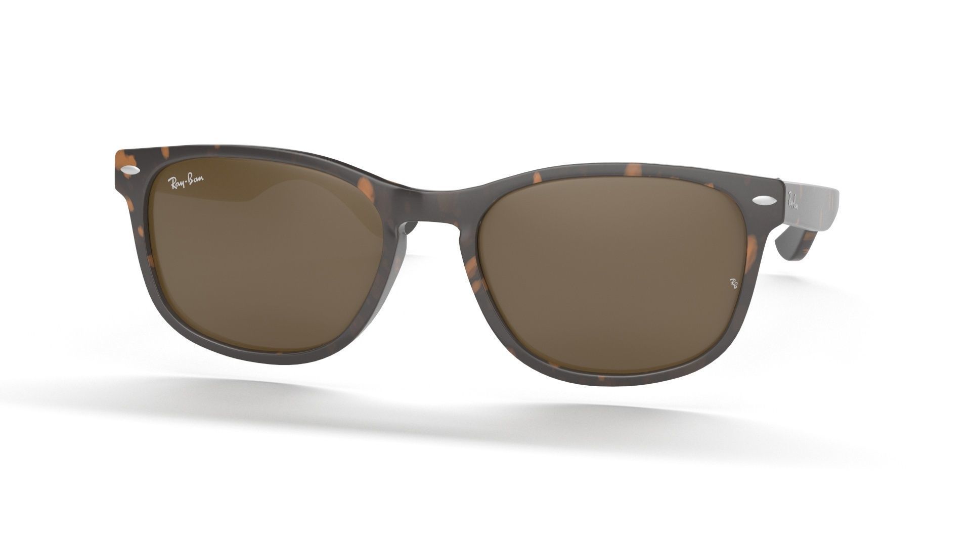 Ray Ban Non-Polarized Striped Gradient Brown RB2184 Sunglass 3D model_13