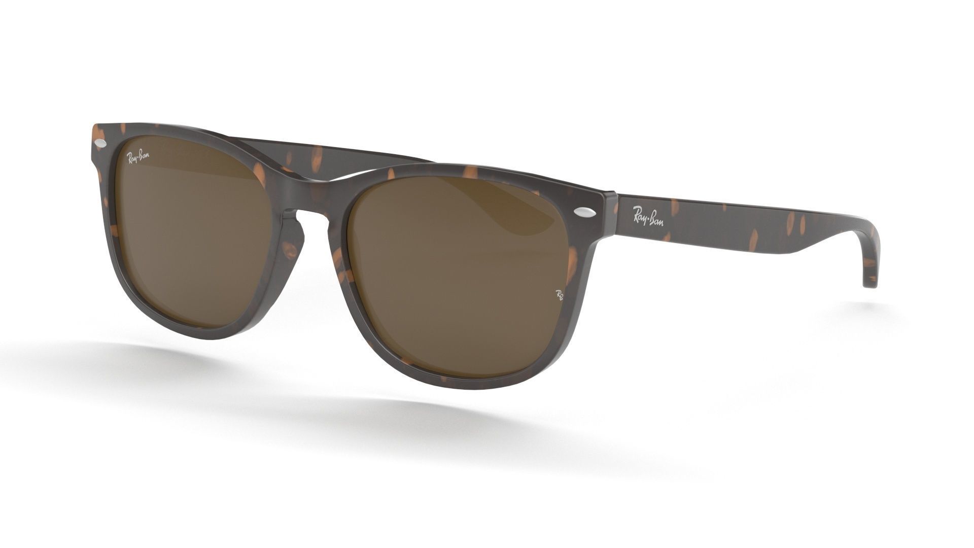 Ray Ban Non-Polarized Striped Gradient Brown RB2184 Sunglass 3D model_29