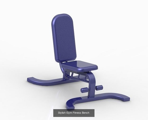 EXERCISE EQUIPMENT MINIATURES PACK 3D Model Collection_2