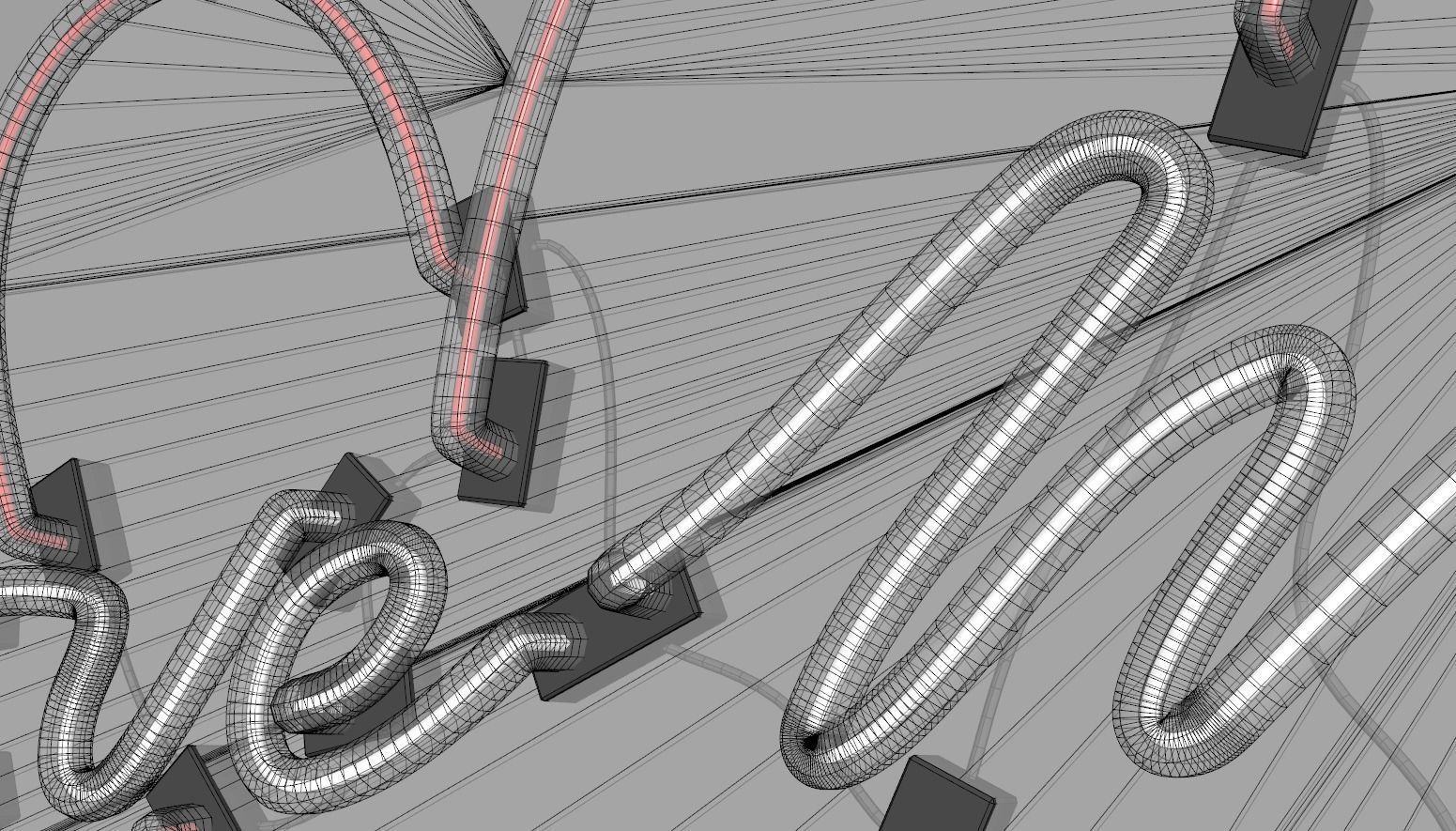 Love Me - Neon Sign 3D model_7