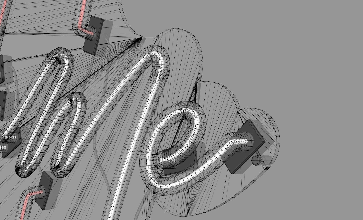 Love Me - Neon Sign 3D model_8