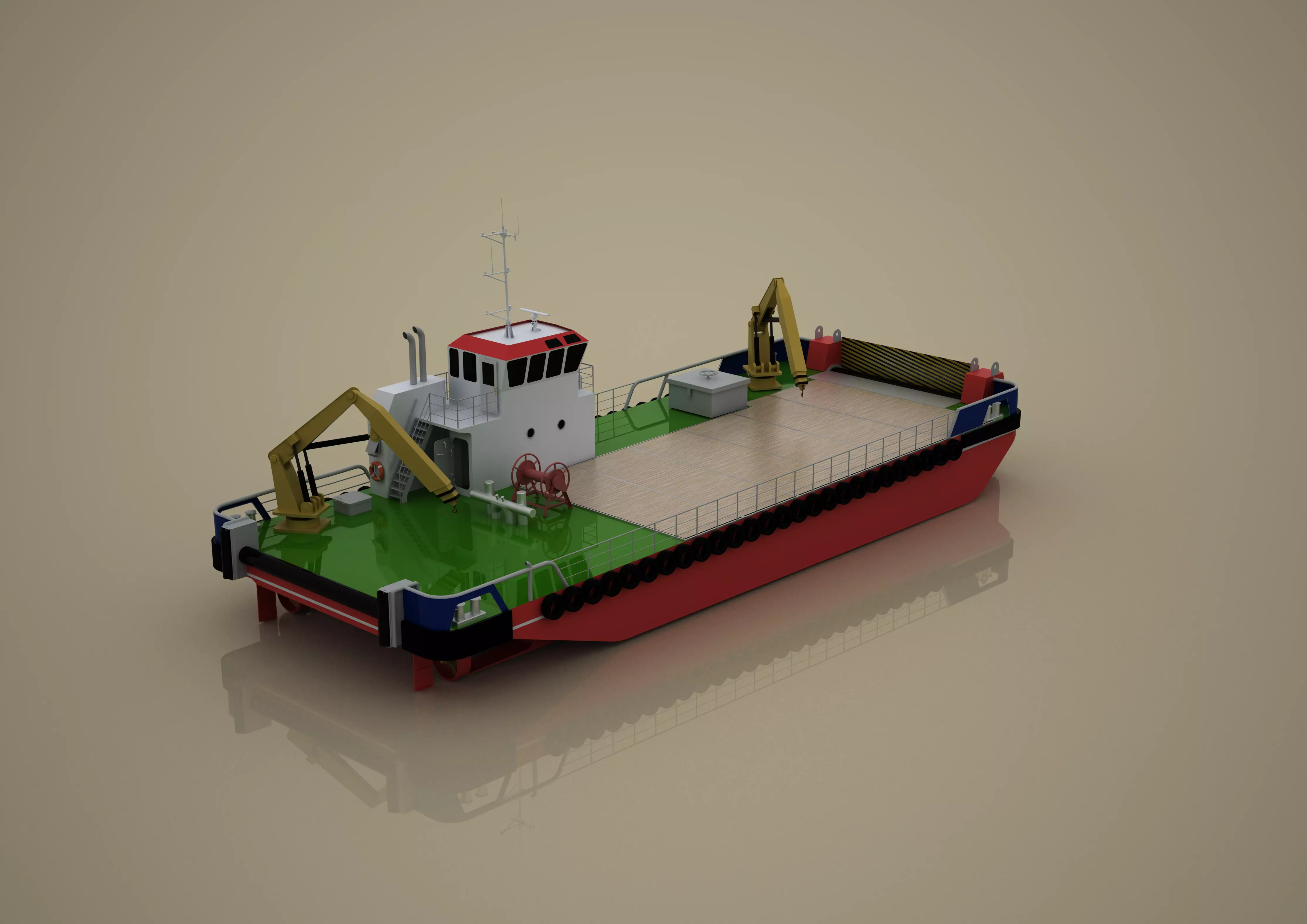 Multicat Vessel  3D model_0