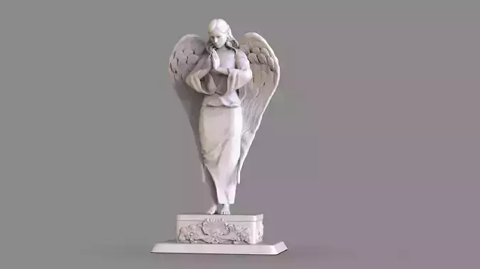 Praying Angel Statue