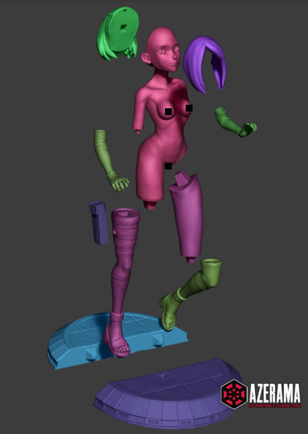 SAKURA NSFW STL READY FOR 3D PRINTING 3D print model_1