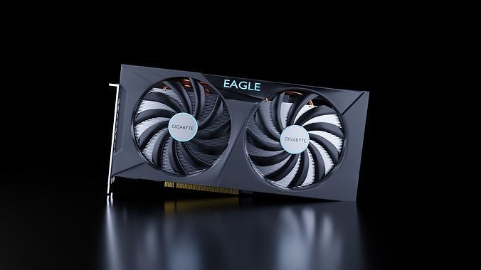 RTX 3060 Gigabyte Eagle 3D model
