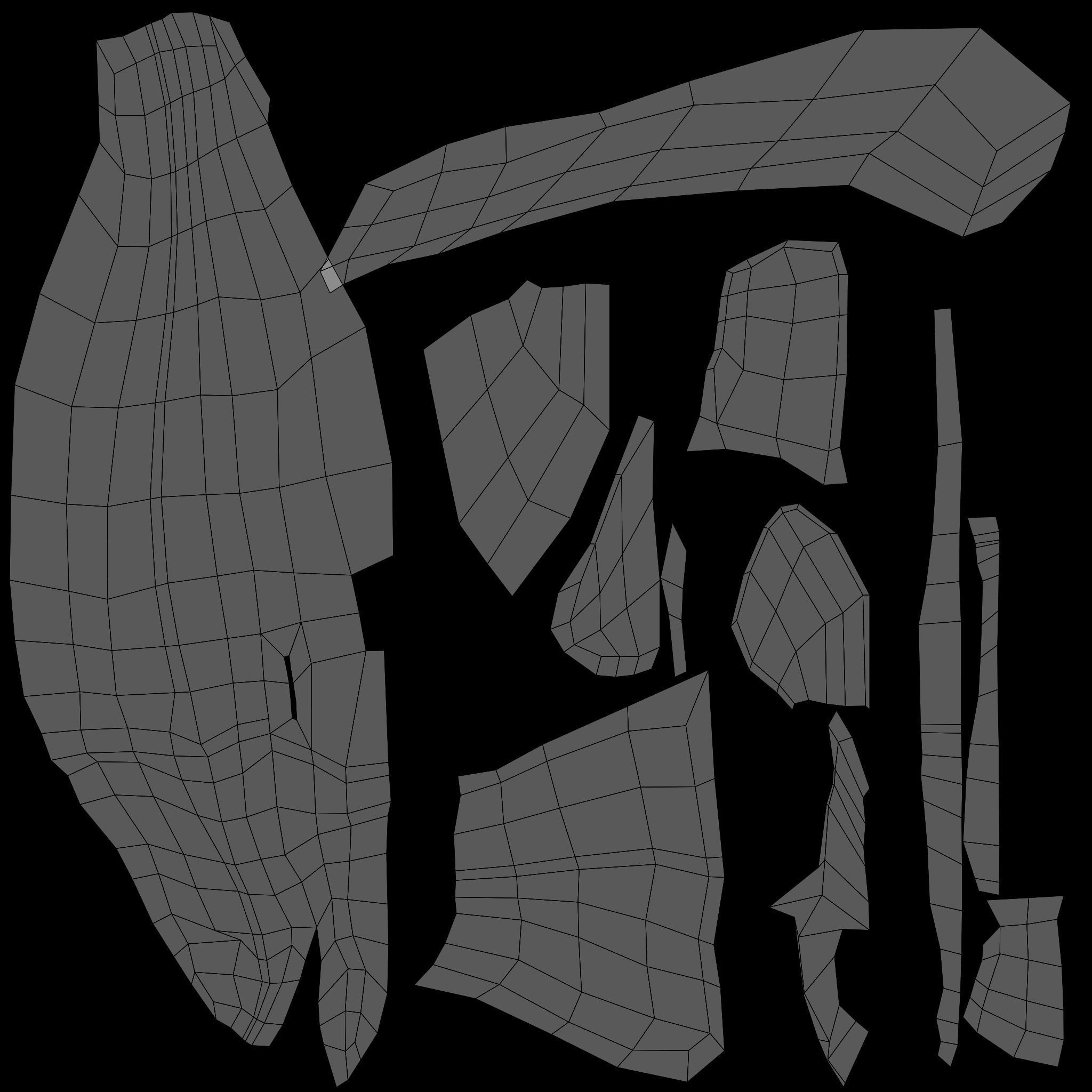 Smallmouth Bass Low-poly 3D model_21