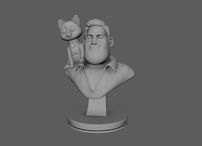 Buzz Lightyear and Sox  3D model