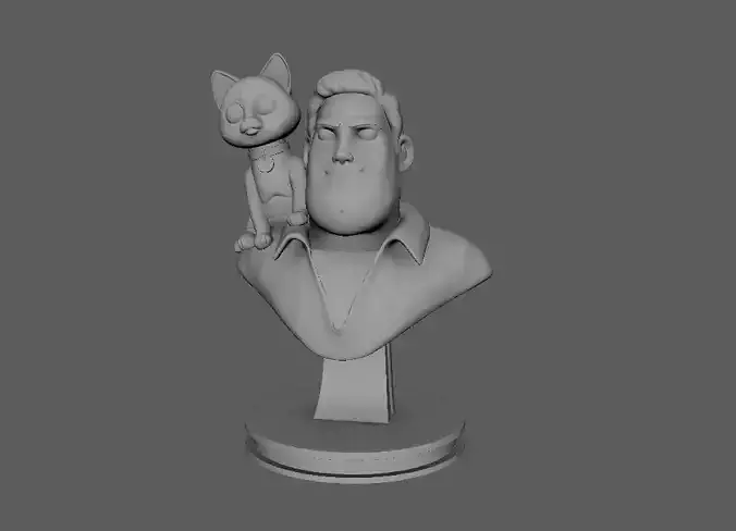 Buzz Lightyear and Sox  3D model