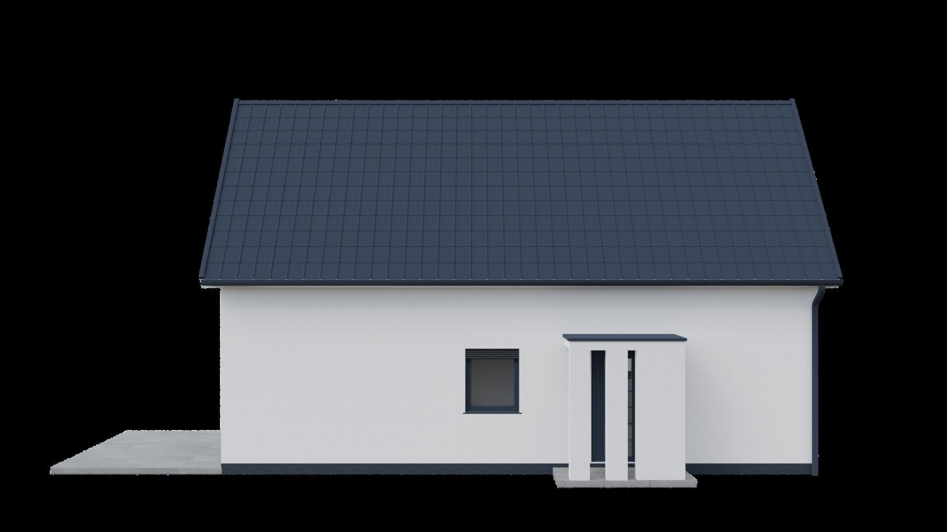European house 3D model_3