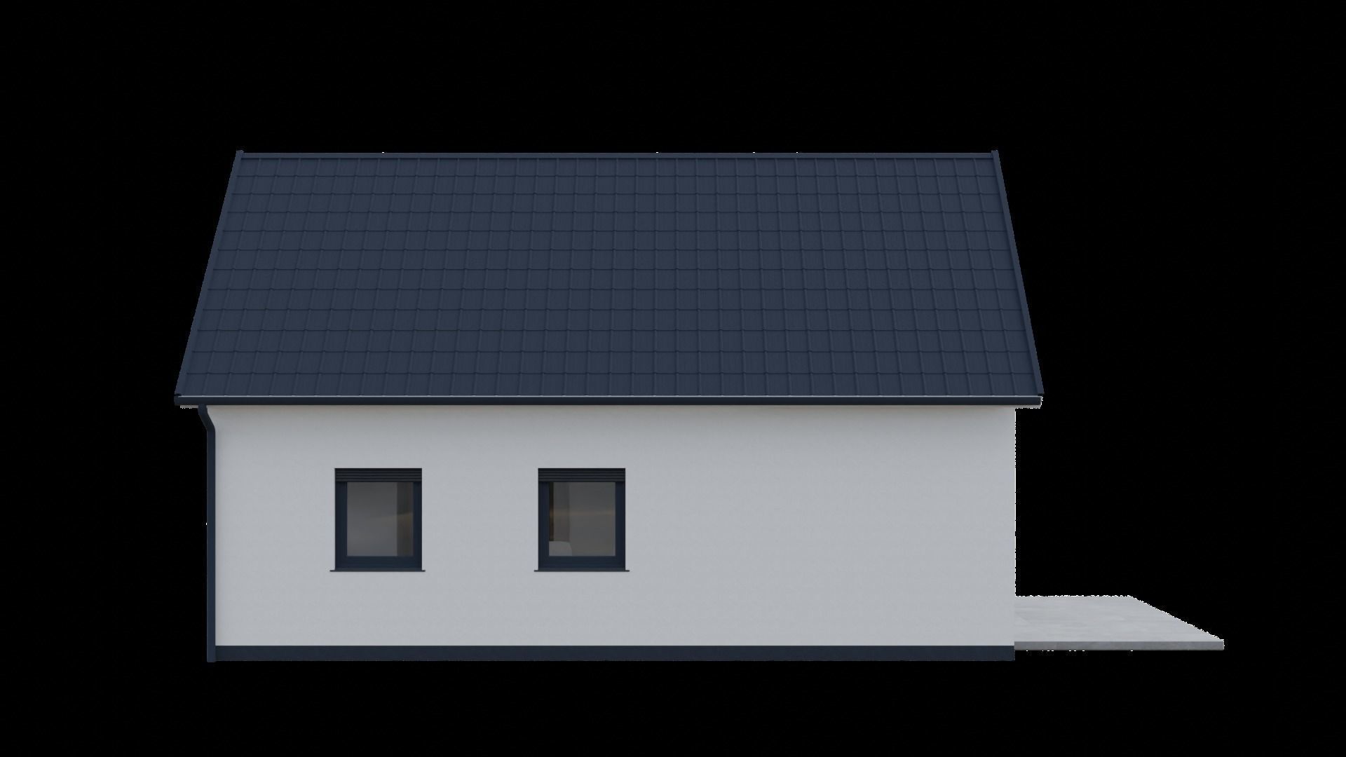 European house 3D model_5