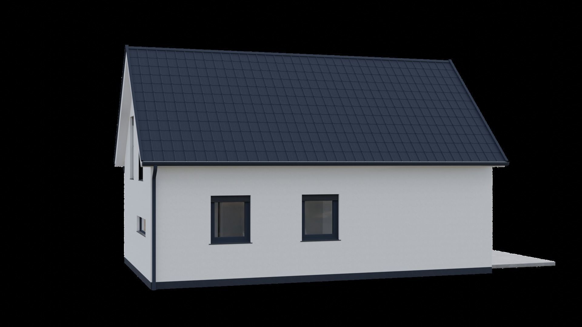 European house 3D model_8