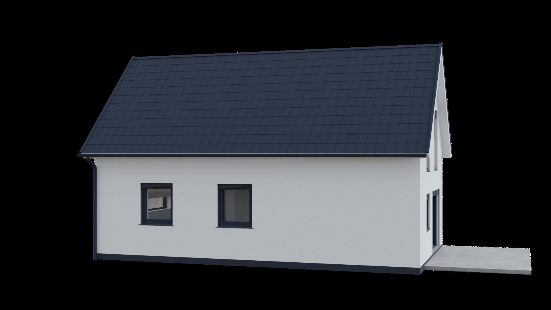 European house 3D model_9