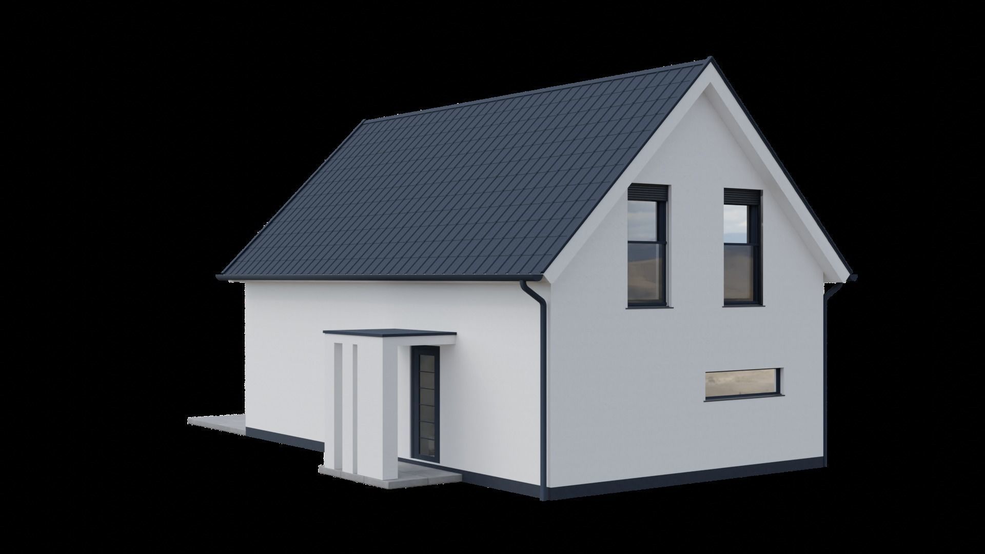 European house 3D model_15