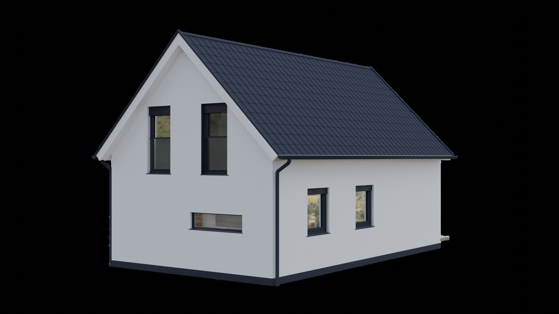 European house 3D model_7