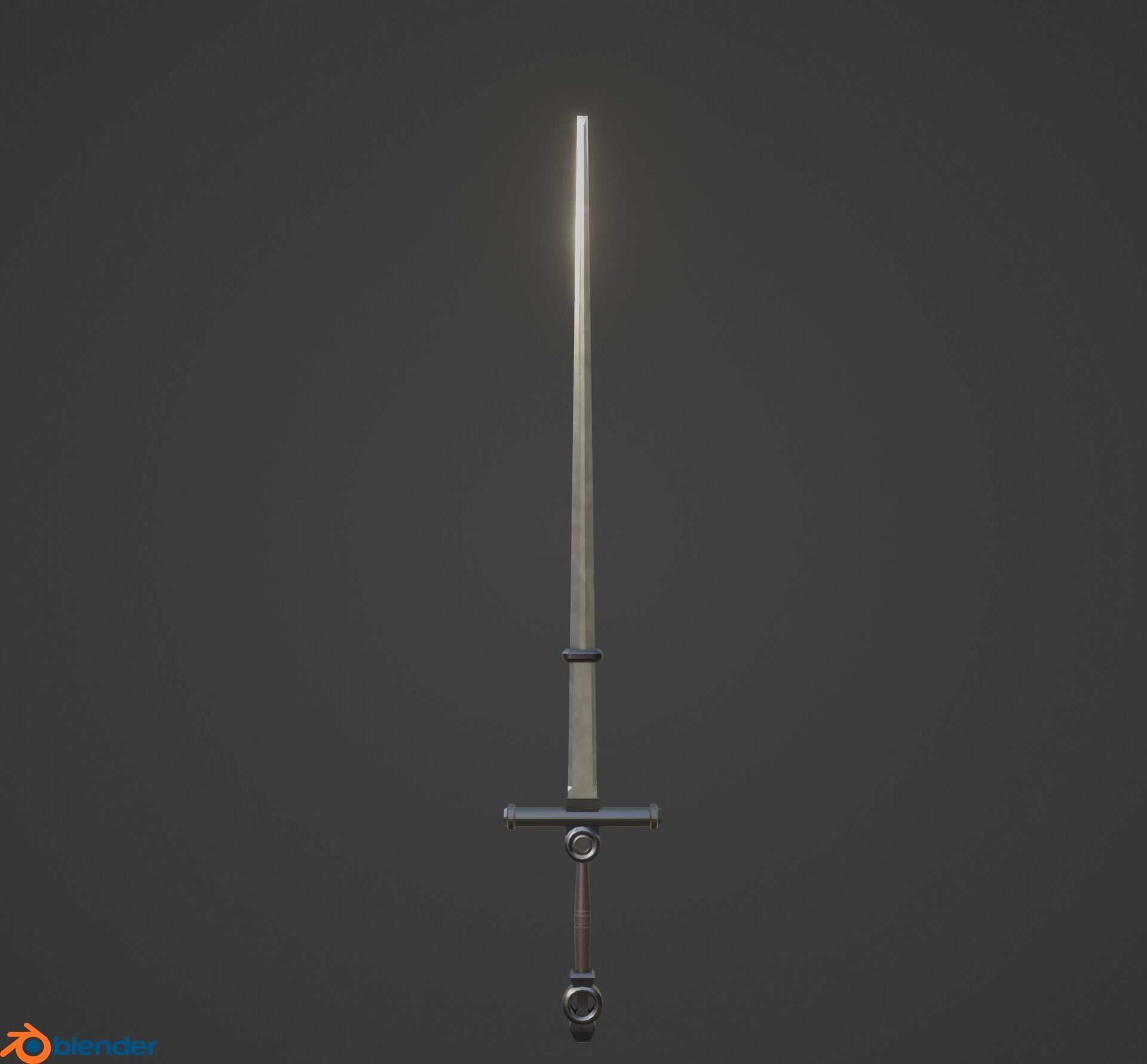 Medieval Weapon Pack Low-poly 3D model_44