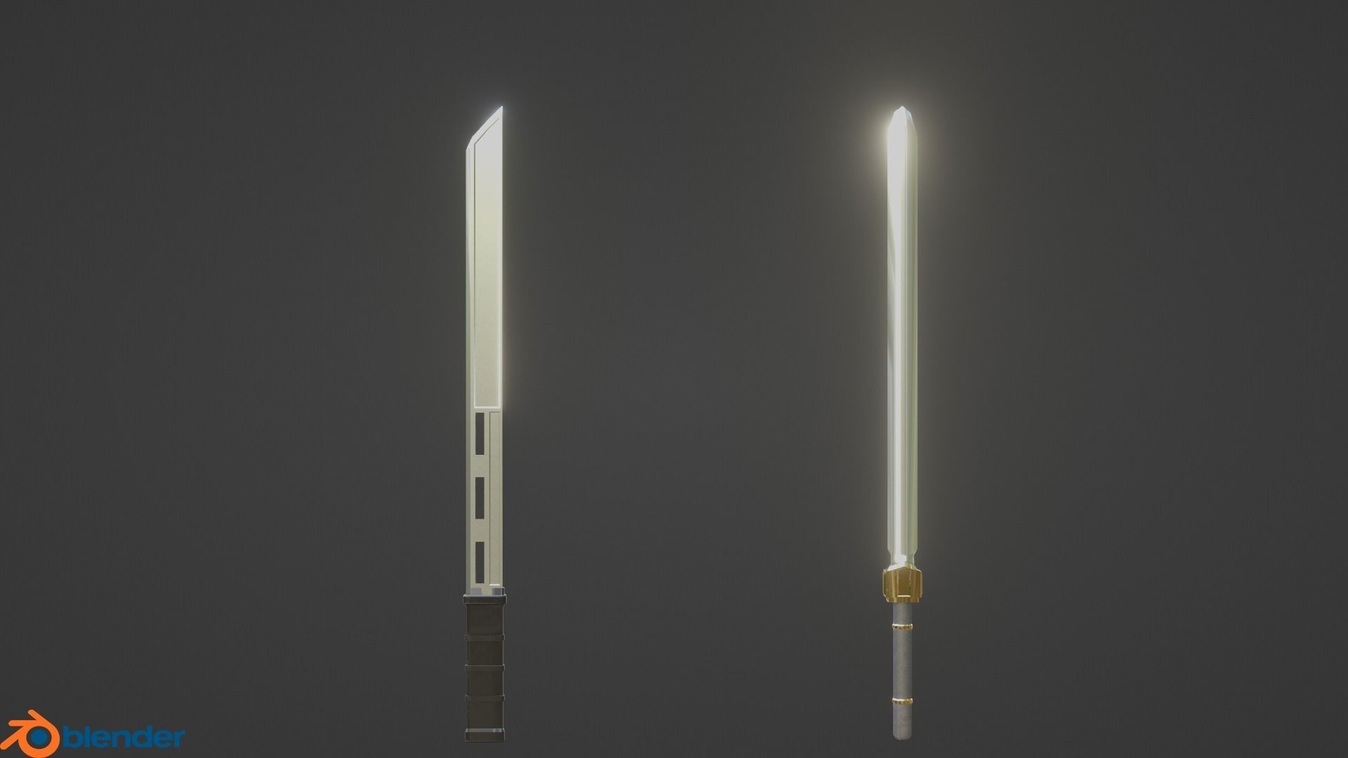 Medieval Weapon Pack Low-poly 3D model_36