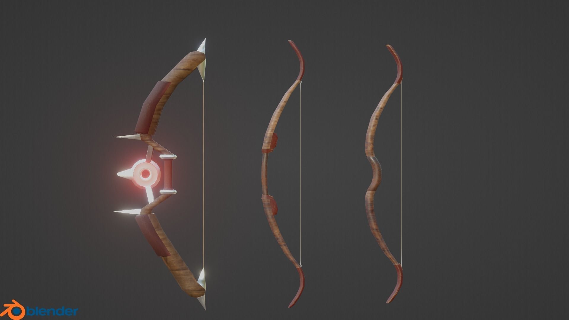 Medieval Weapon Pack Low-poly 3D model_5