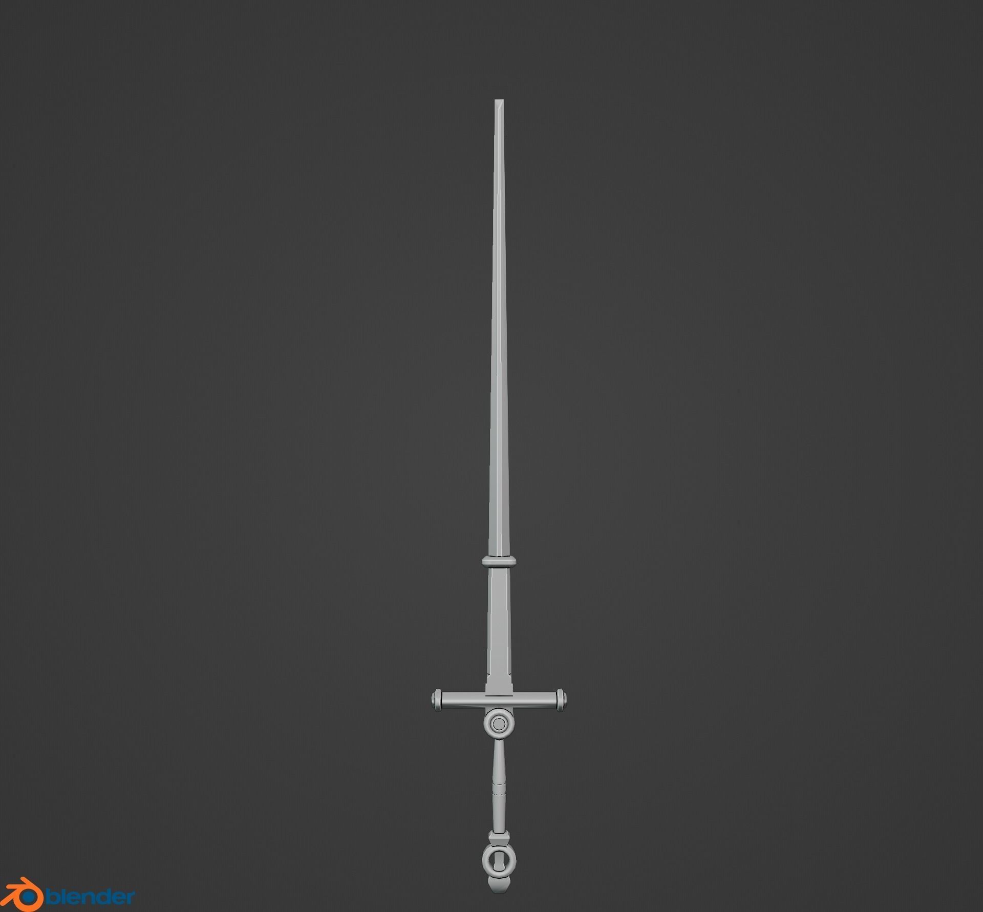 Medieval Weapon Pack Low-poly 3D model_46