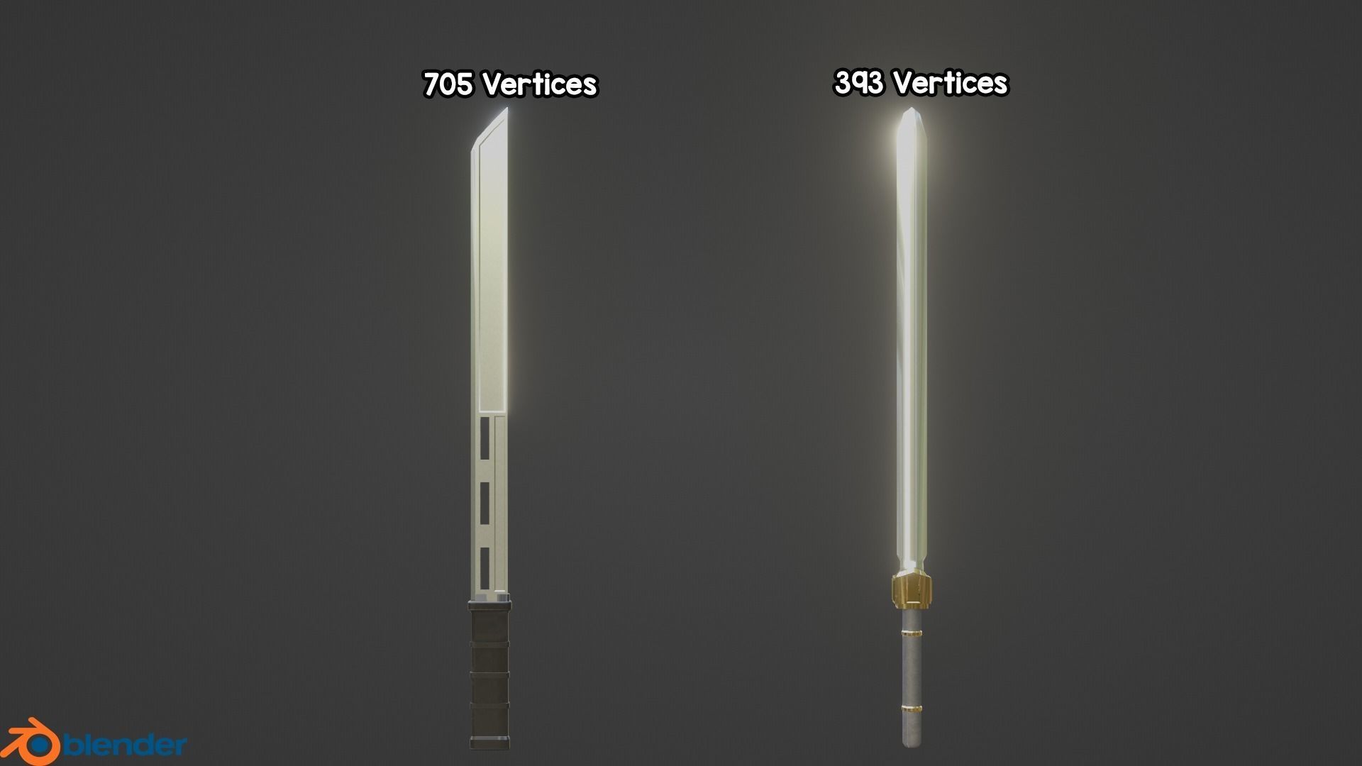 Medieval Weapon Pack Low-poly 3D model_37