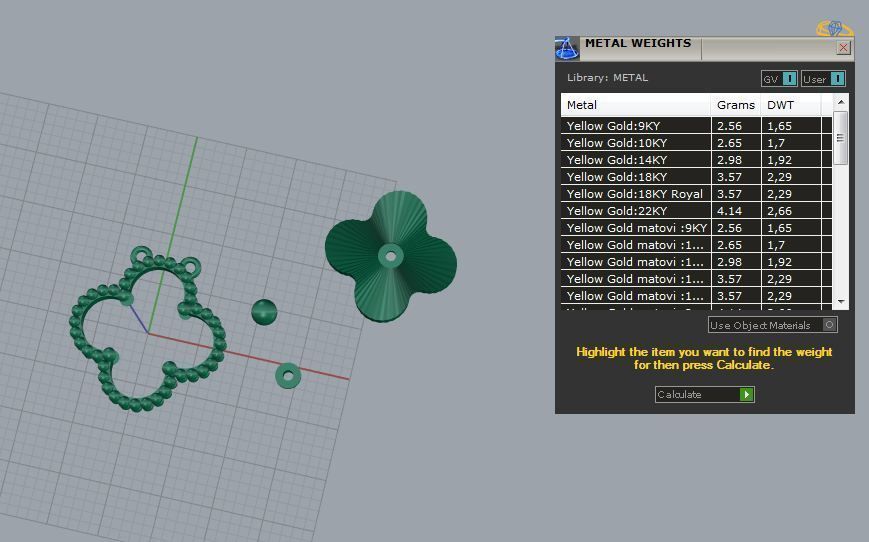 Pendant 3D print model B11 3D print model_5