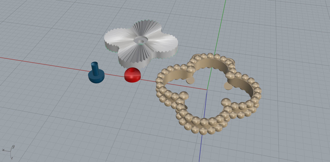 Pendant 3D print model B11 3D print model_12