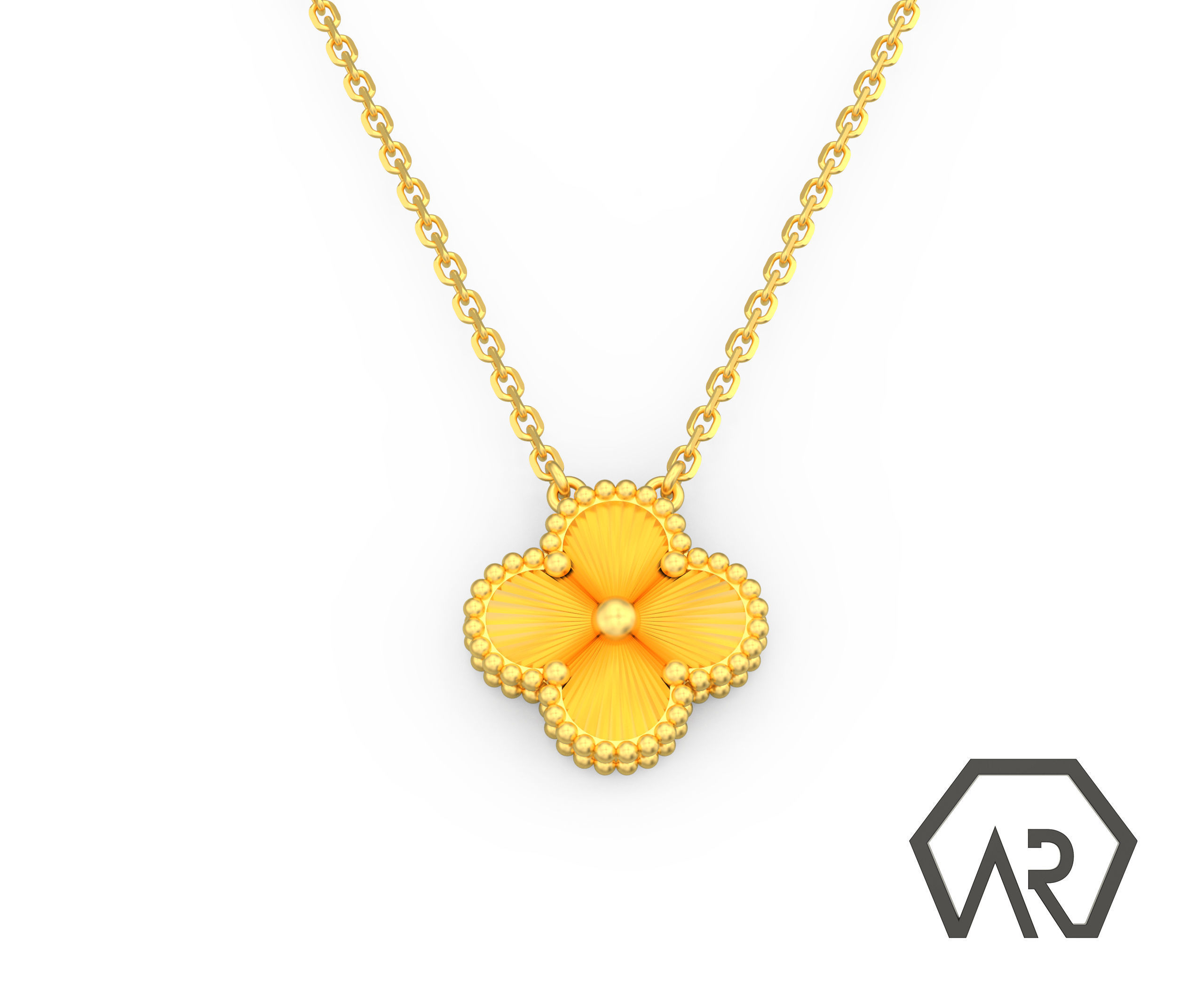 Pendant 3D print model B11 3D print model_3