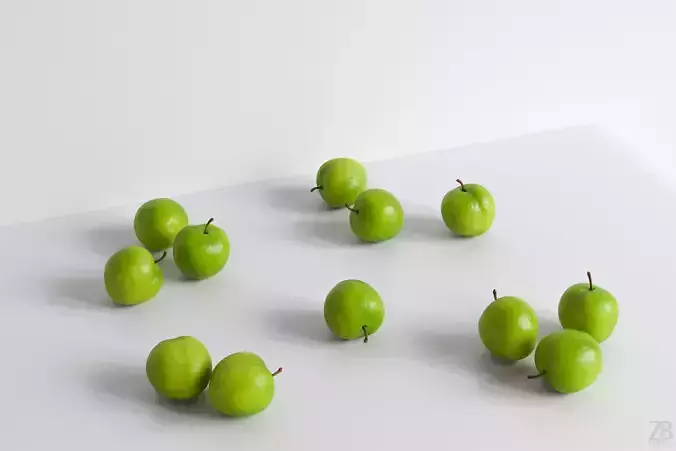 Plum  3D model