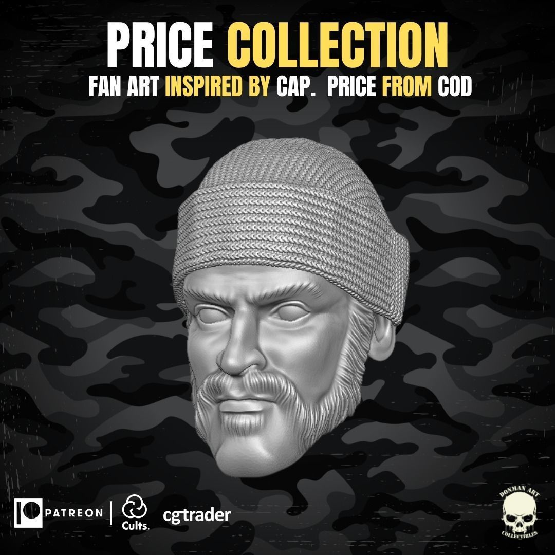 Price Collection Fan Art Heads 3D print model_7