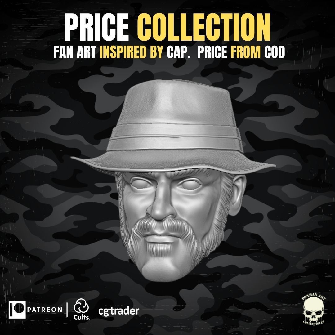 Price Collection Fan Art Heads 3D print model_14