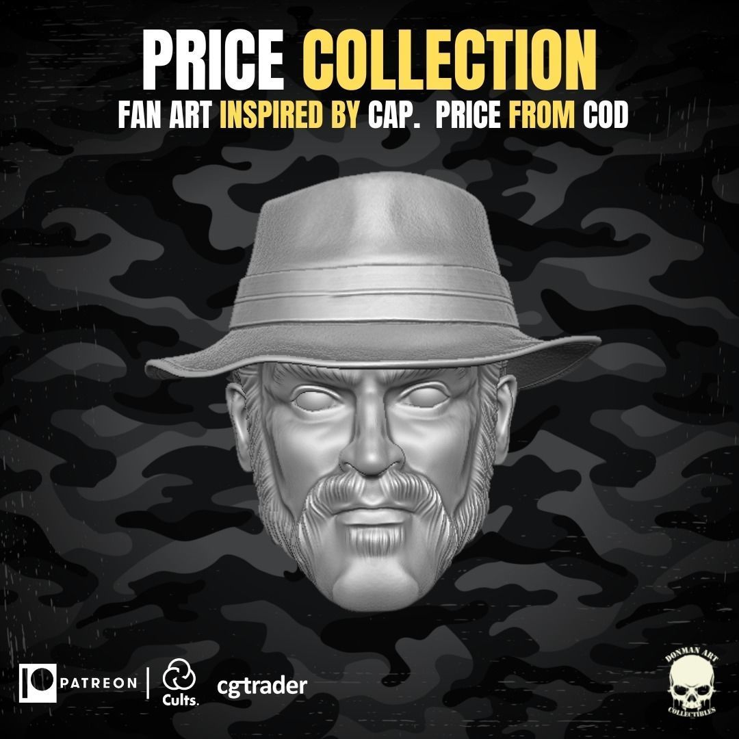 Price Collection Fan Art Heads 3D print model_3