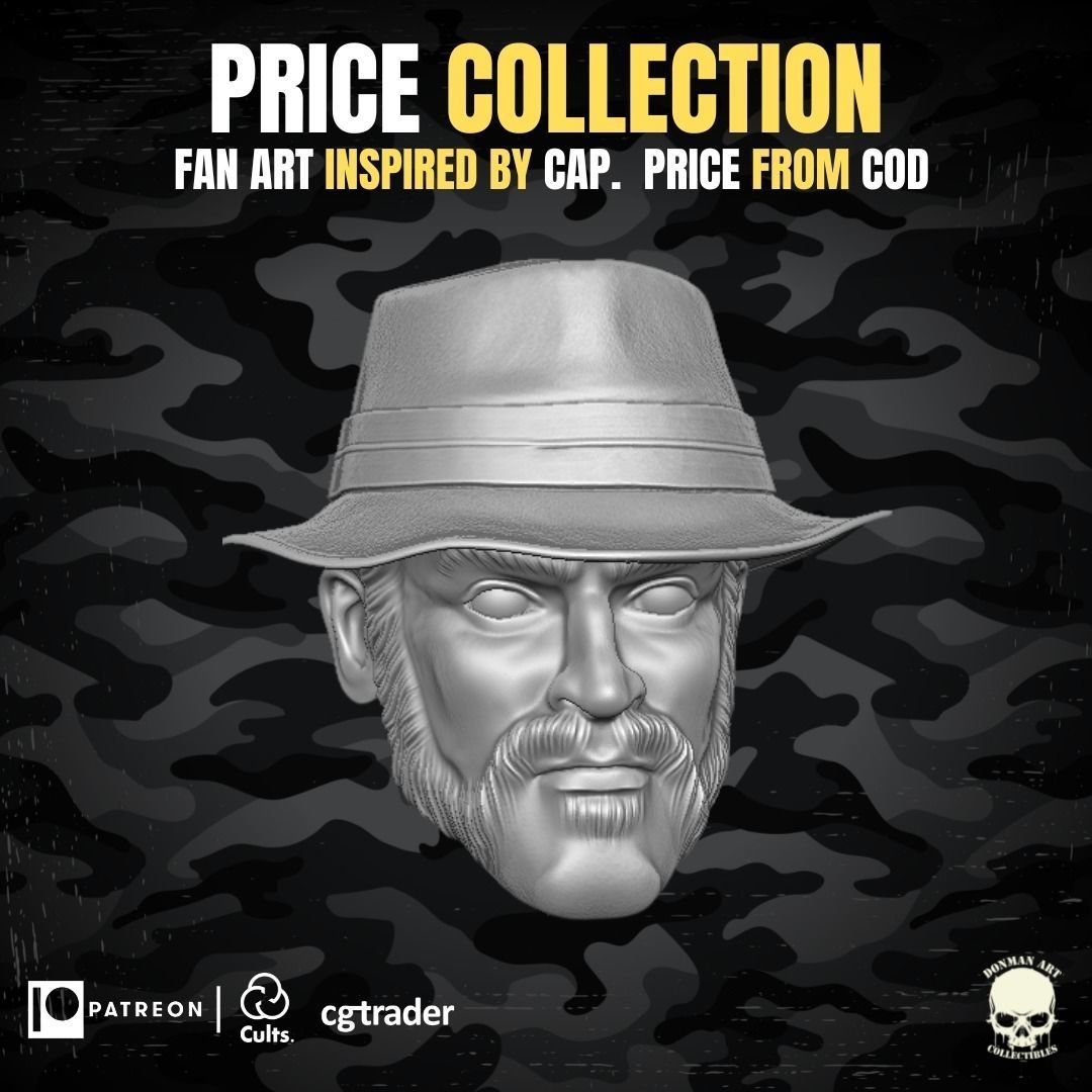 Price Collection Fan Art Heads 3D print model_13
