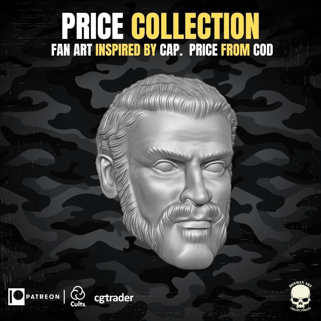 Price Collection Fan Art Heads 3D print model_1
