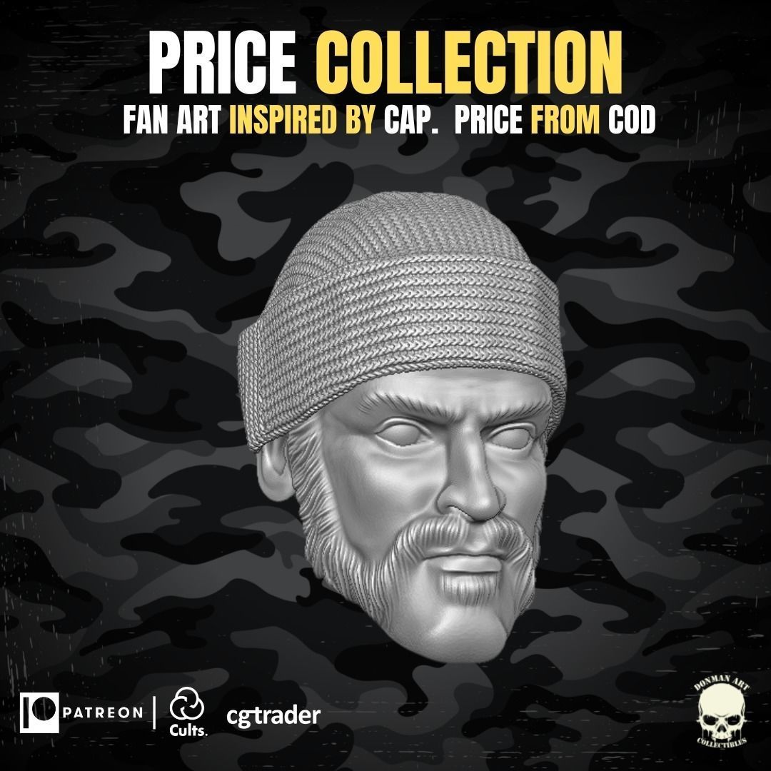 Price Collection Fan Art Heads 3D print model_17