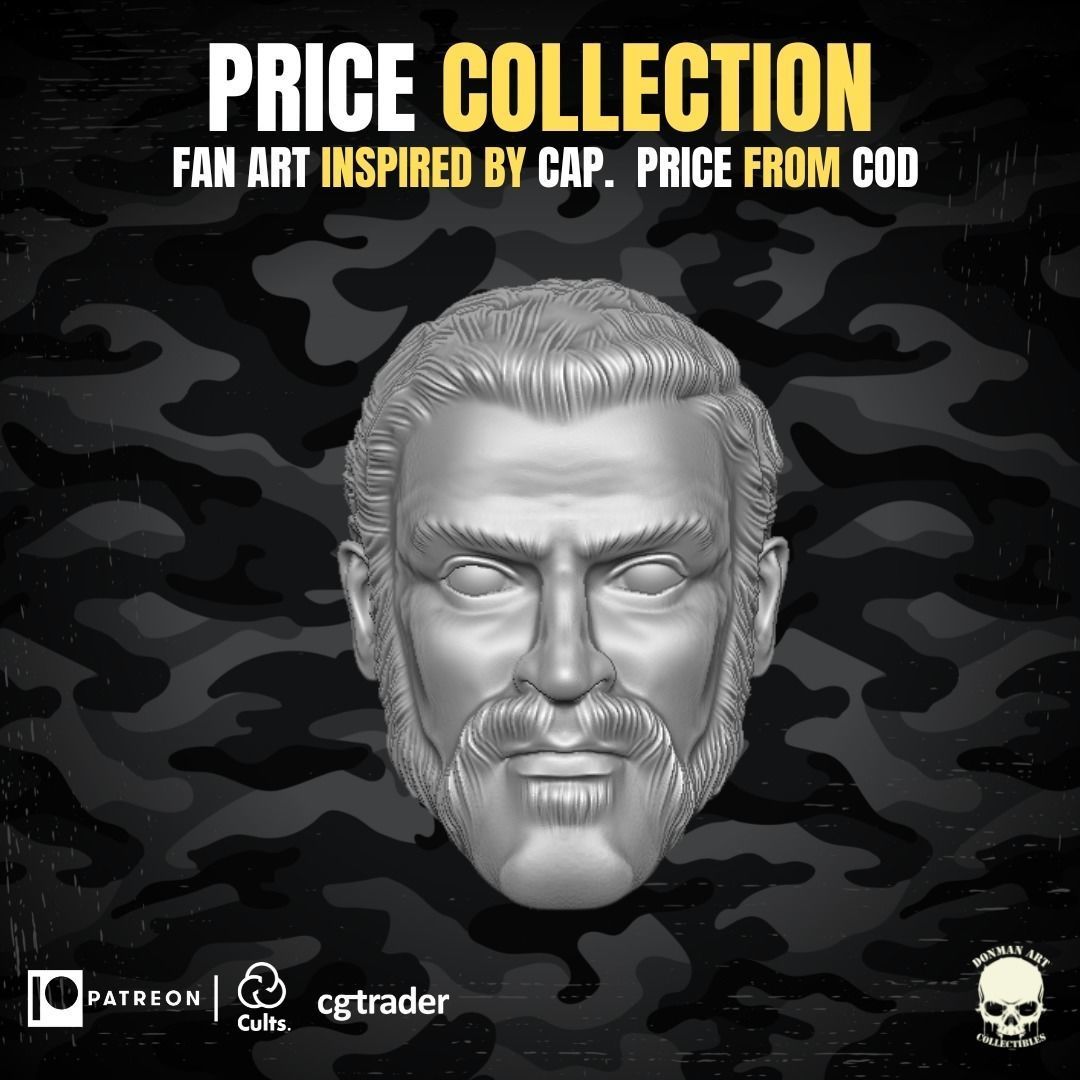 Price Collection Fan Art Heads 3D print model_9