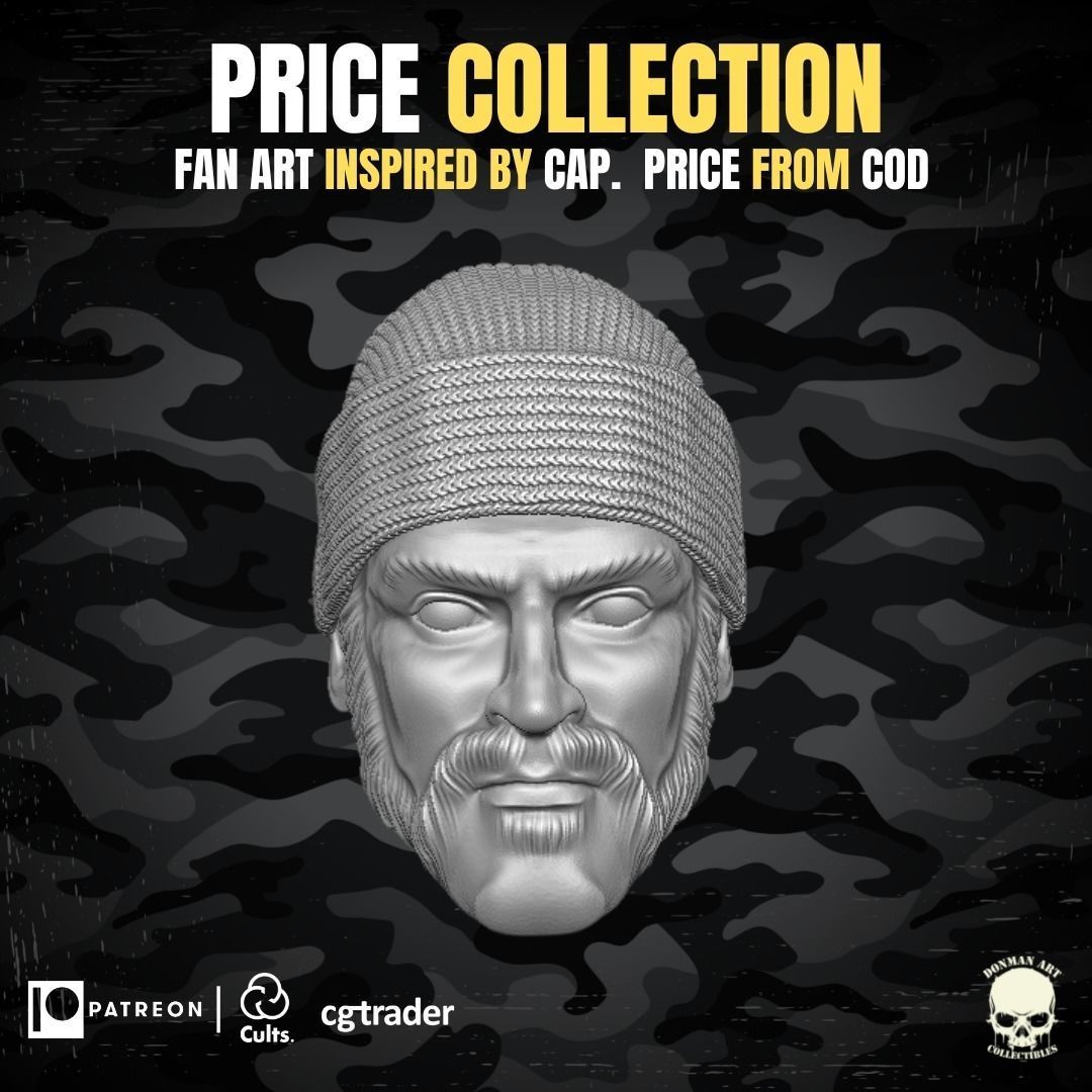 Price Collection Fan Art Heads 3D print model_15