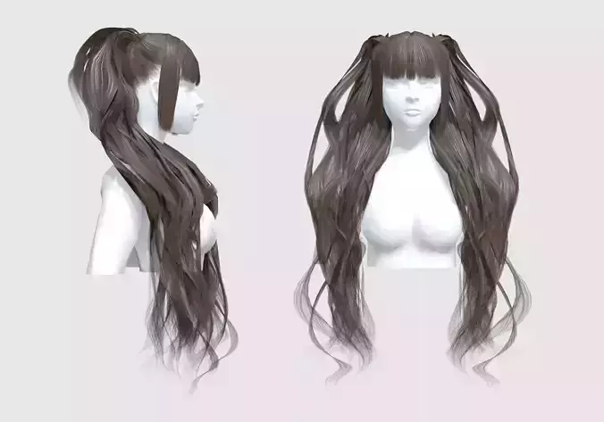 Wavy Female Hairstyle 