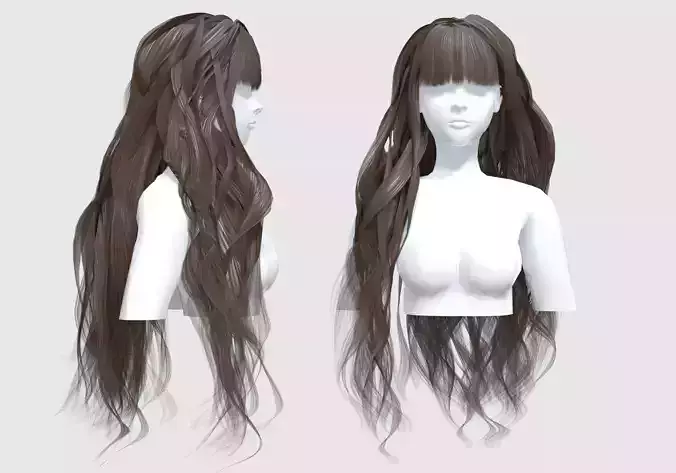 Wavy Basic Hair 